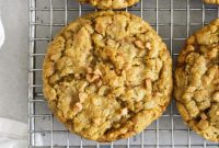 Chewy Gluten-Free Toffee Oatmeal Cookies