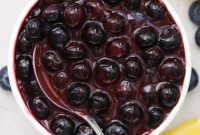 Easy Blueberry Sauce For Cheesecake And Beyond
