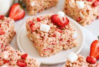 Delicious Gluten Free Strawberry Rice Krispies Treats