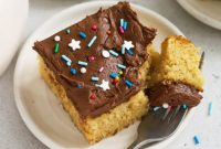 Golden Gluten-Free Sheet Cake