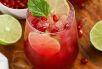 Crimson Zing Mocktail