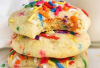Sprinkled Gluten Free Sugar Cookies