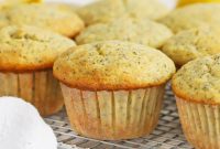 Zesty Gluten-Free Lemon Poppy Seed Muffins