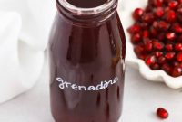Easy Homemade Grenadine Three Ingredients