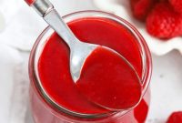 Vibrant Raspberry Coulis