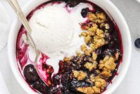 Delicious Gluten-Free Blueberry Crisp