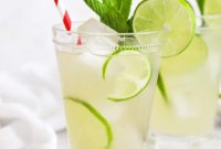 Zesty Mint Lime Mocktail