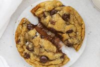 Nutella Lava Gluten Free Chocolate Chip Cookies