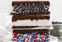 Fudgy Gluten-Free Brownie Ice Cream Sandwiches