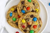 Soft & Chewy Gluten-Free M&M Cookies