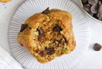 Wholesome Gluten-Free Chocolate Chip Zucchini Muffins