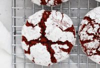 Irresistible Gluten-Free Red Velvet Crinkle Cookies