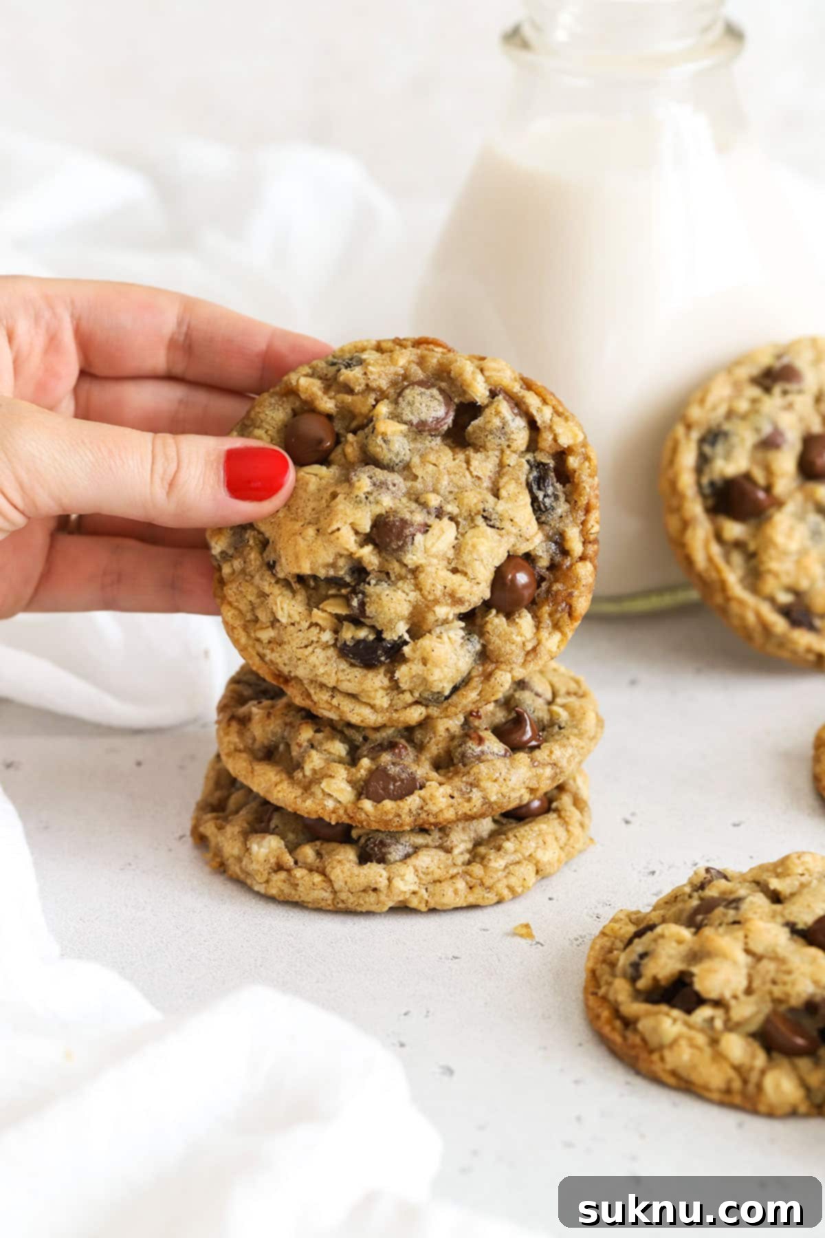 Delicious Gluten-Free Oatmeal Raisin Cookies 1 featured 91499
