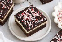 Festive Gluten-Free Peppermint Crunch Brownies