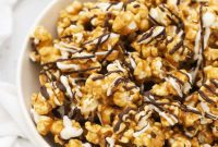 Swirled Zebra Popcorn