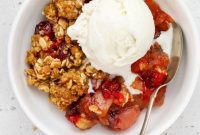 Irresistible Gluten-Free Apple Cranberry Crisp