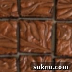 gluten-free Nutella brownies cut into squares