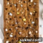 Decadent Gluten-Free Cadbury Blondies 10 gluten-free cadbury blondies cut into squares