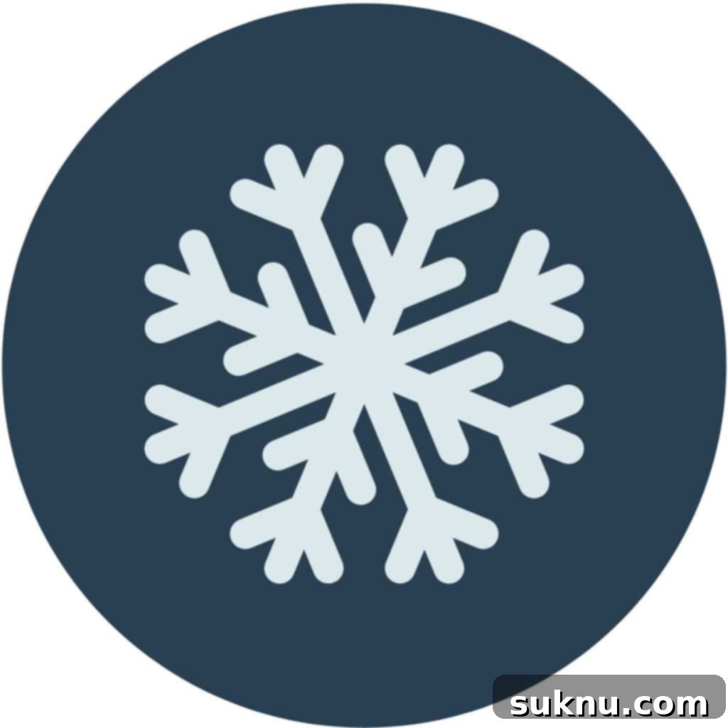 Marshmallow Snowflake Magic 12 Snowflake Icon