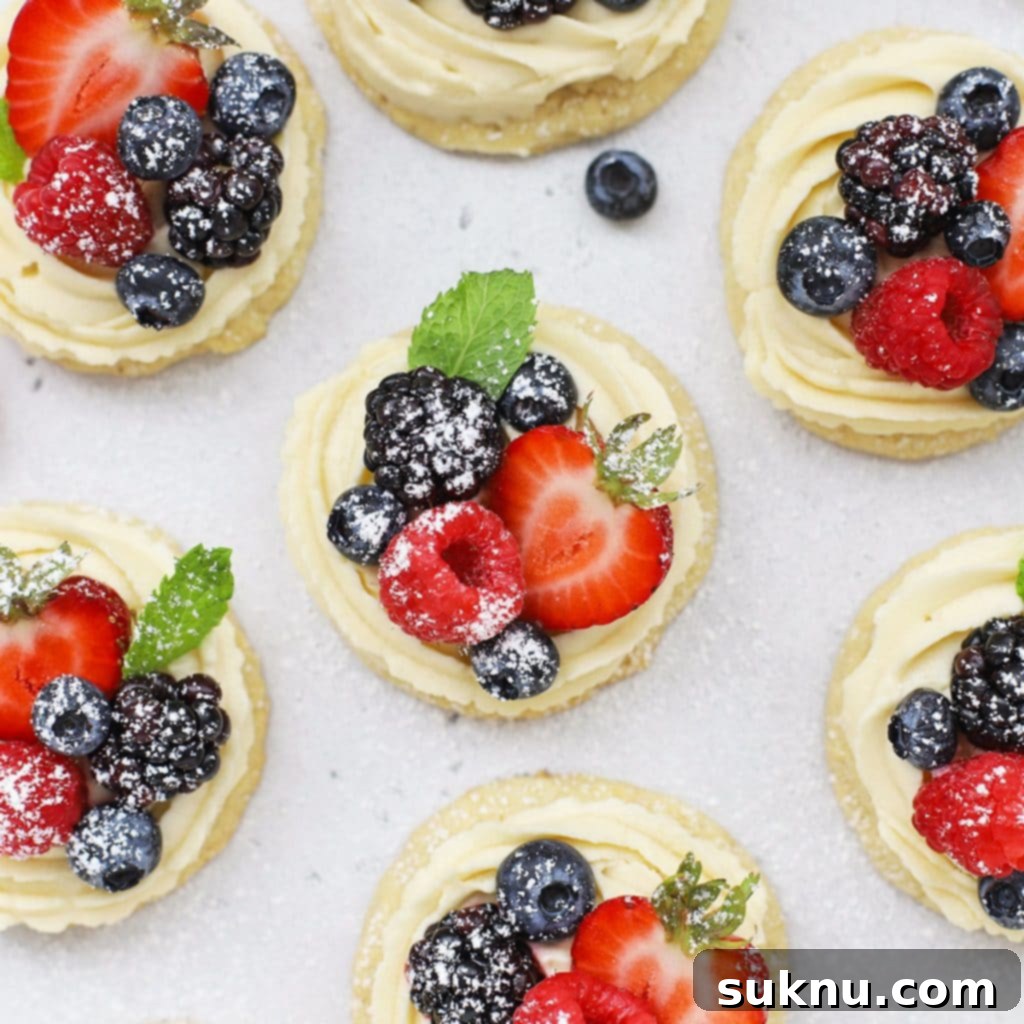 Sweets & Treats - Gluten-Free Fruit Pizza Cookies