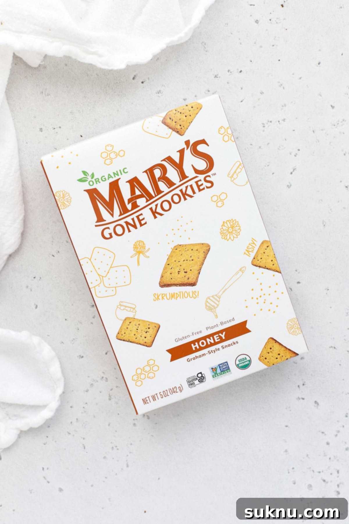 Mary's Gone Kookies gluten-free graham crackers