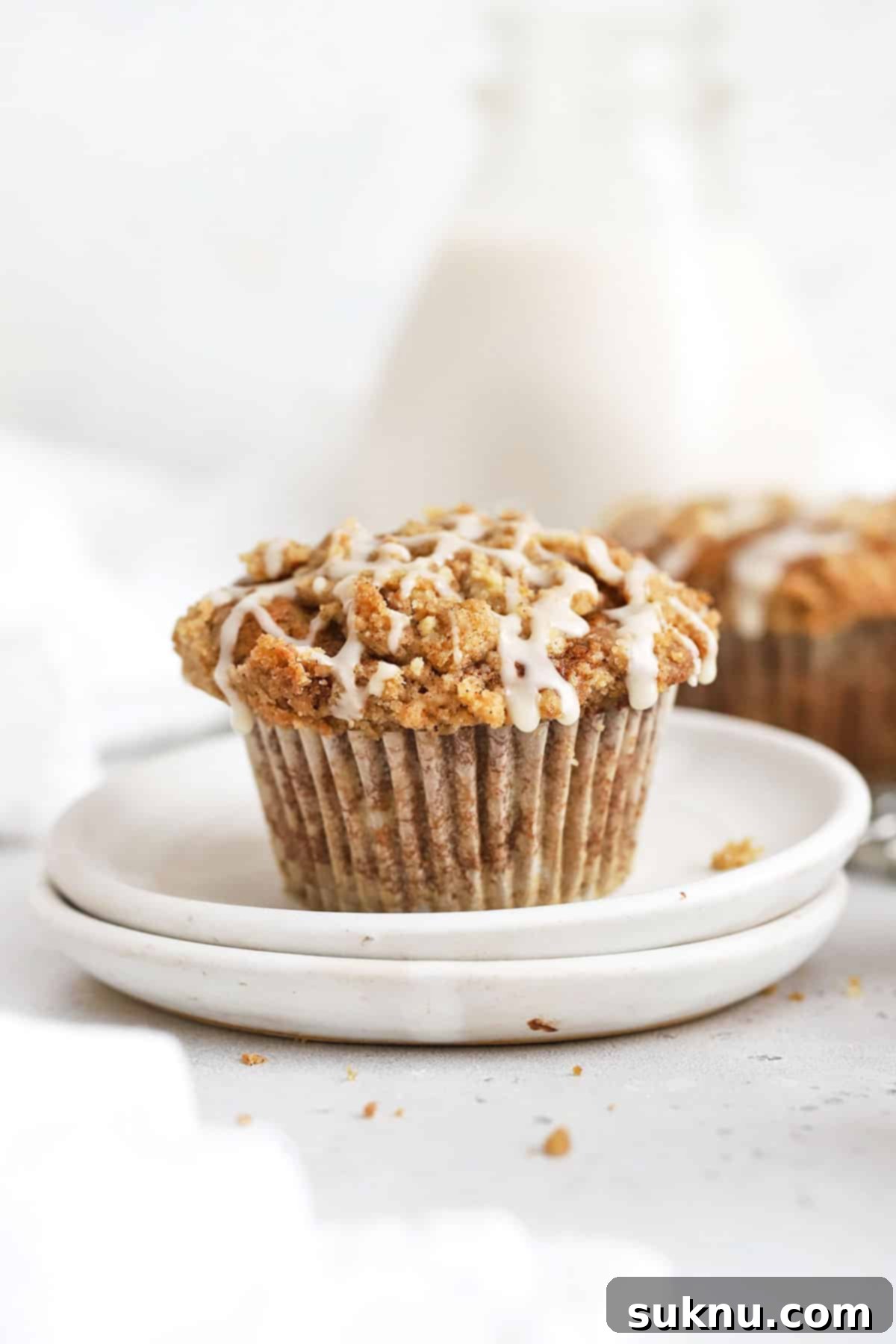 Gluten-Free Coffee Cake Muffin With Crumb Topping, a perfect brunch recipe.