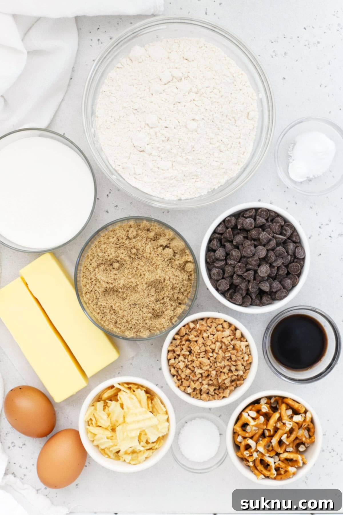 Gluten Free Everything Cookies 3 ingredients for gluten-free kitchen sink cookies