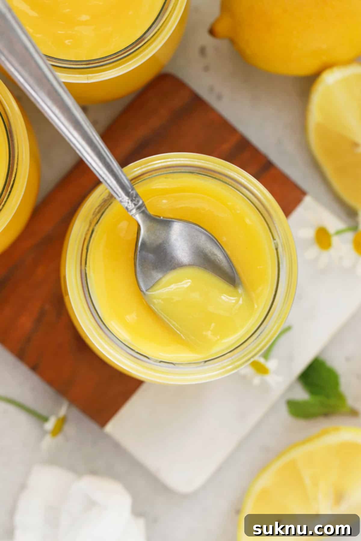 Simple Scratch-Made Lemon Curd 3 homemade lemon curd in a jar