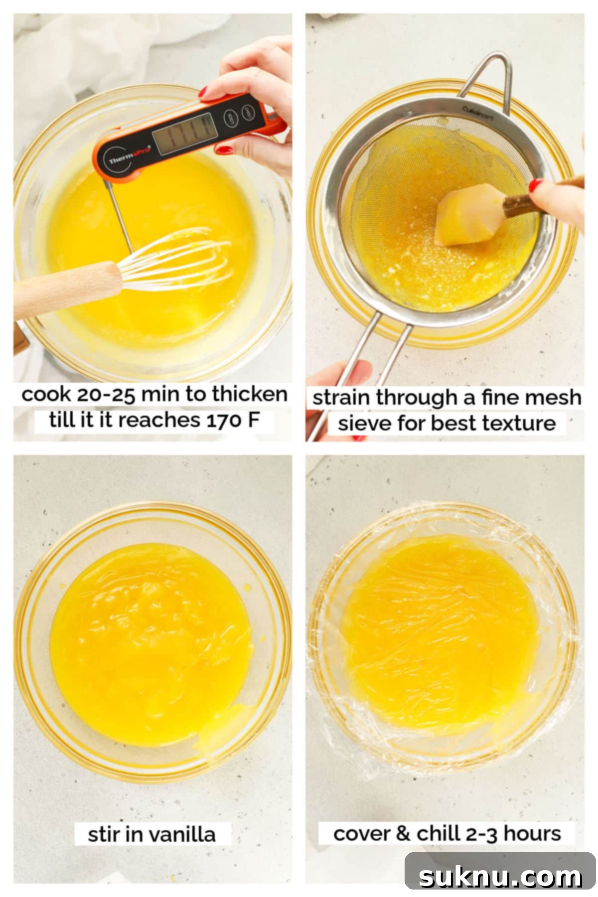 Simple Scratch-Made Lemon Curd 6 making homemade lemon curd step by step