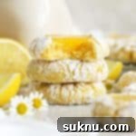 Zesty Gluten-Free Lemon Curd Gems 12 a stack of three gluten-free lemon curd cookies